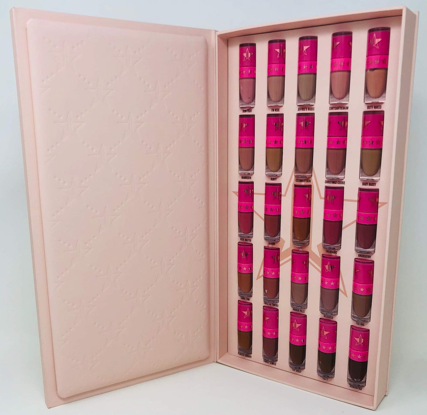 Jeffree Star Nude Liquid Lipstick Vault - 25 Mini Matte Finish Lipsticks Beauty & Personal Care Jeffree Star