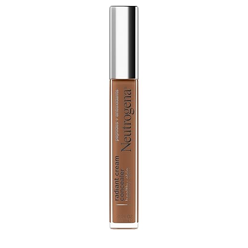Neutrogena Healthy Skin Radiant Brightening Cream Concealer with Peptides & Vitamin E Antioxidant, Lightweight Perfecting Concealer Cream Beauty & Personal Care Neutrogena