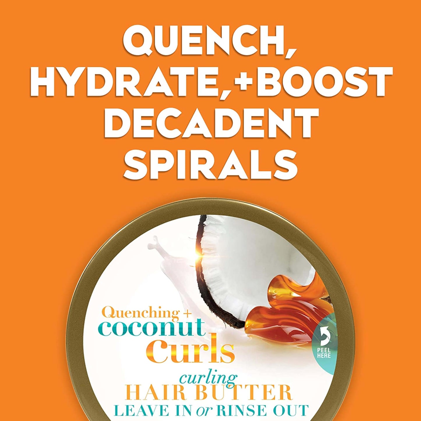 Ogx Quenching Coconut Curls Curling Hair Butter 6.6oz (3 Pack) by OGX (Organix) Beauty & Personal Care (OGX) Organix