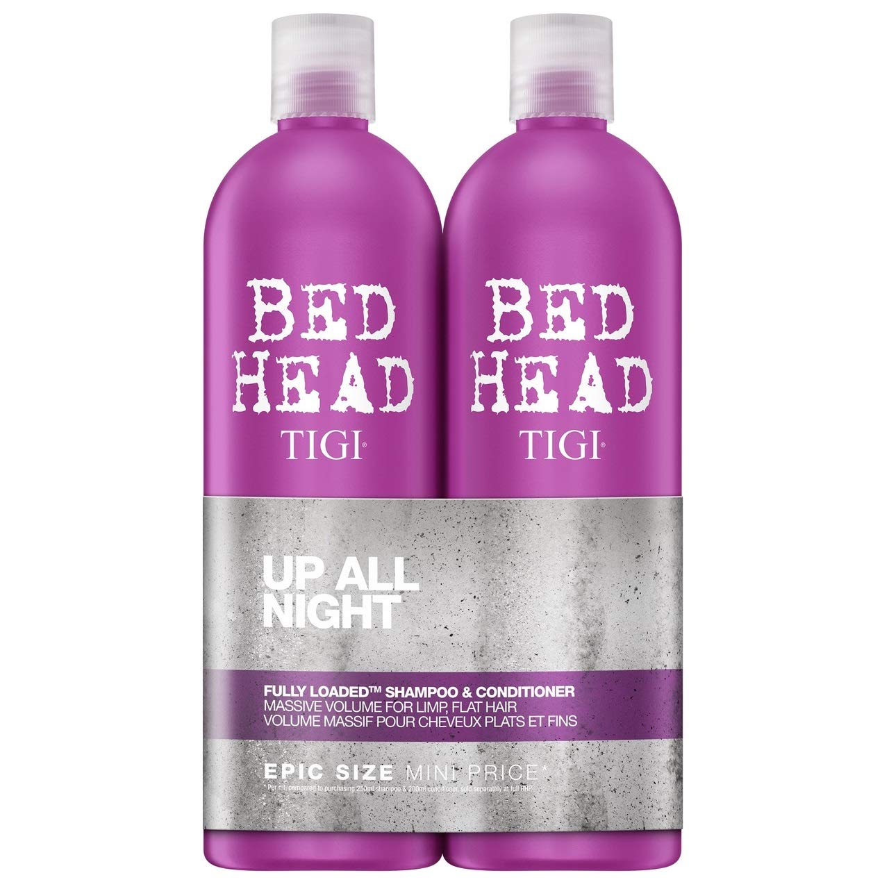 BED HEAD by TIGI Fully Loaded Tween Duo Volume Shampoo & Conditioning Jelly For Fine, 25.3 Fl Oz (Pack of 2) Beauty & Personal Care TIGI
