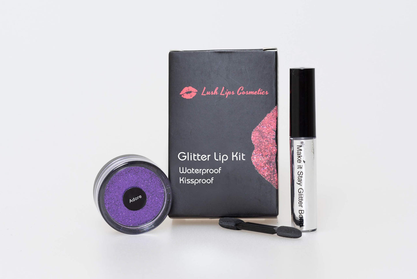 Lip Gloss Glitter (Adore) Beauty & Personal Care Glitter Lip Kit