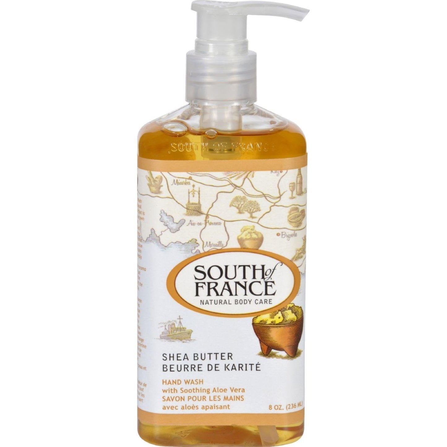 South of France Liquid Soap, Shea Butter, 8 Fluid Ounce Beauty & Personal Care South Of France