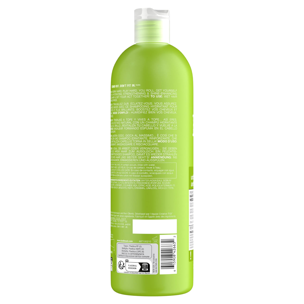 TIGI Bed Head Urban Antidotes Urban Antidotes 1 Re-energize Shampooing 750ml Beauty & Personal Care TIGI