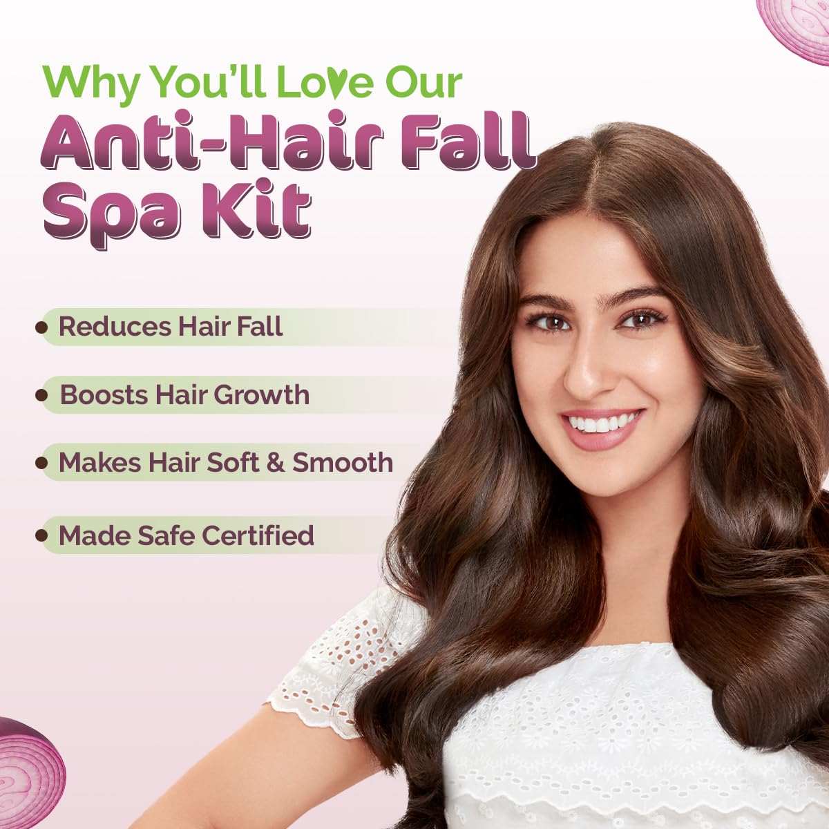 Mamaearth Onion Hair Care Kit - Hair Fall Control with 150ml Onion Oil & Shampoo + Conditioner (250ml Each) | Anti Hair Loss & Growth Formula | 3 Beauty & Personal Care MAMAEARTH