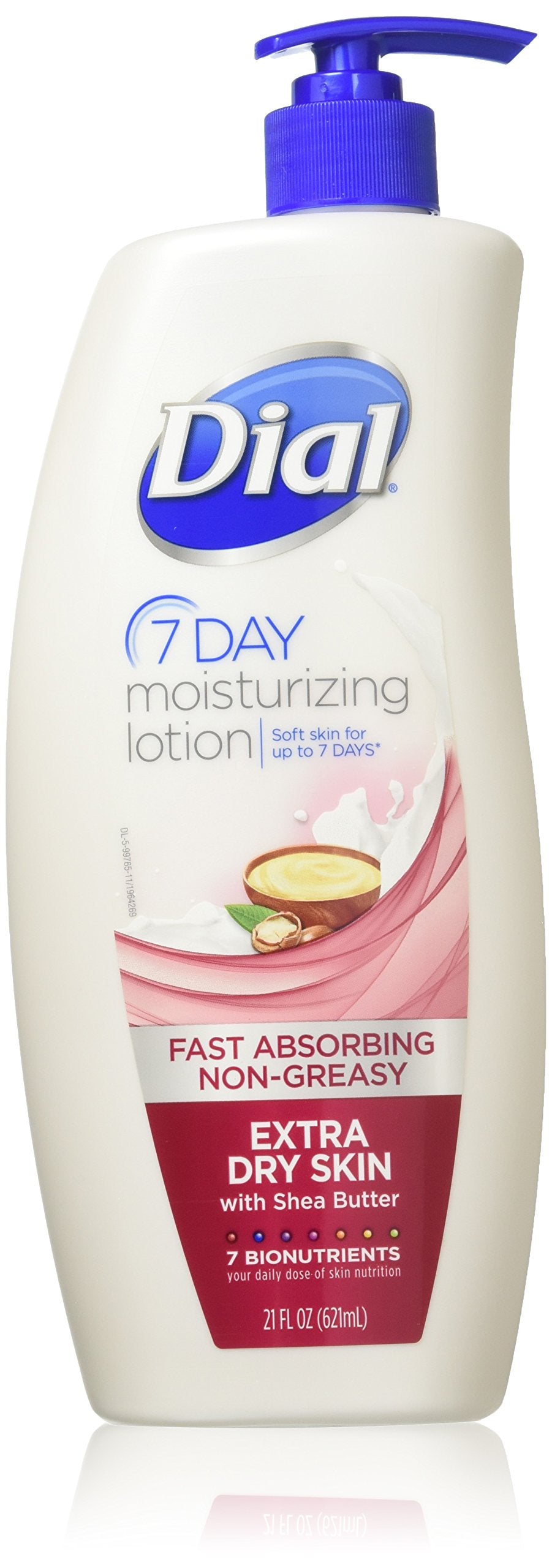 Dial 7-Day Moisturizing Lotion with Shea Butter For Extra Dry Skin, 21 Ounce Bottle Beauty & Personal Care Dial