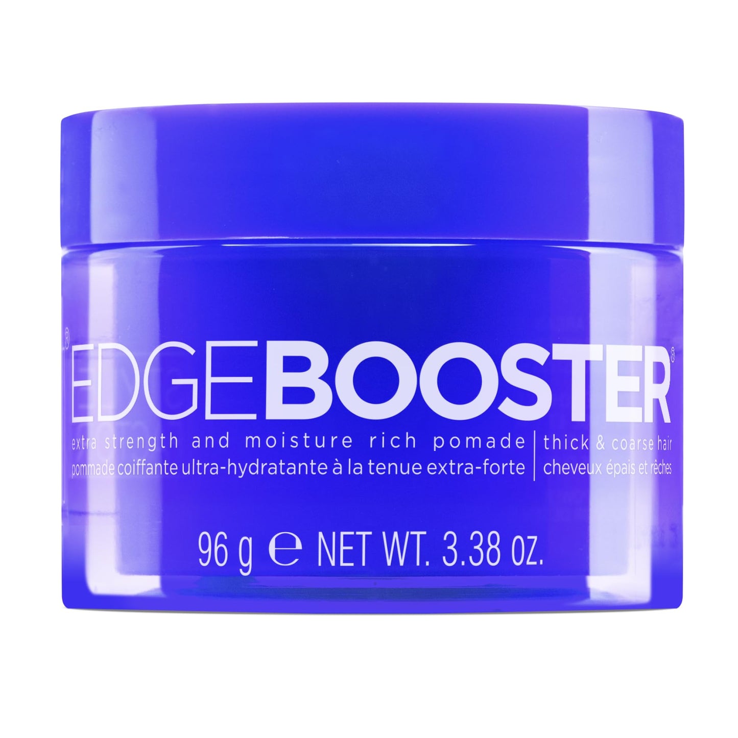 Style Factor Edge Booster Extra Strength & Moisture Rich Pomade | Strong Hold Edge Control Gel for Thick & Coarse Hair | High Shine, Non-Greasy Beauty & Personal Care Style Factor