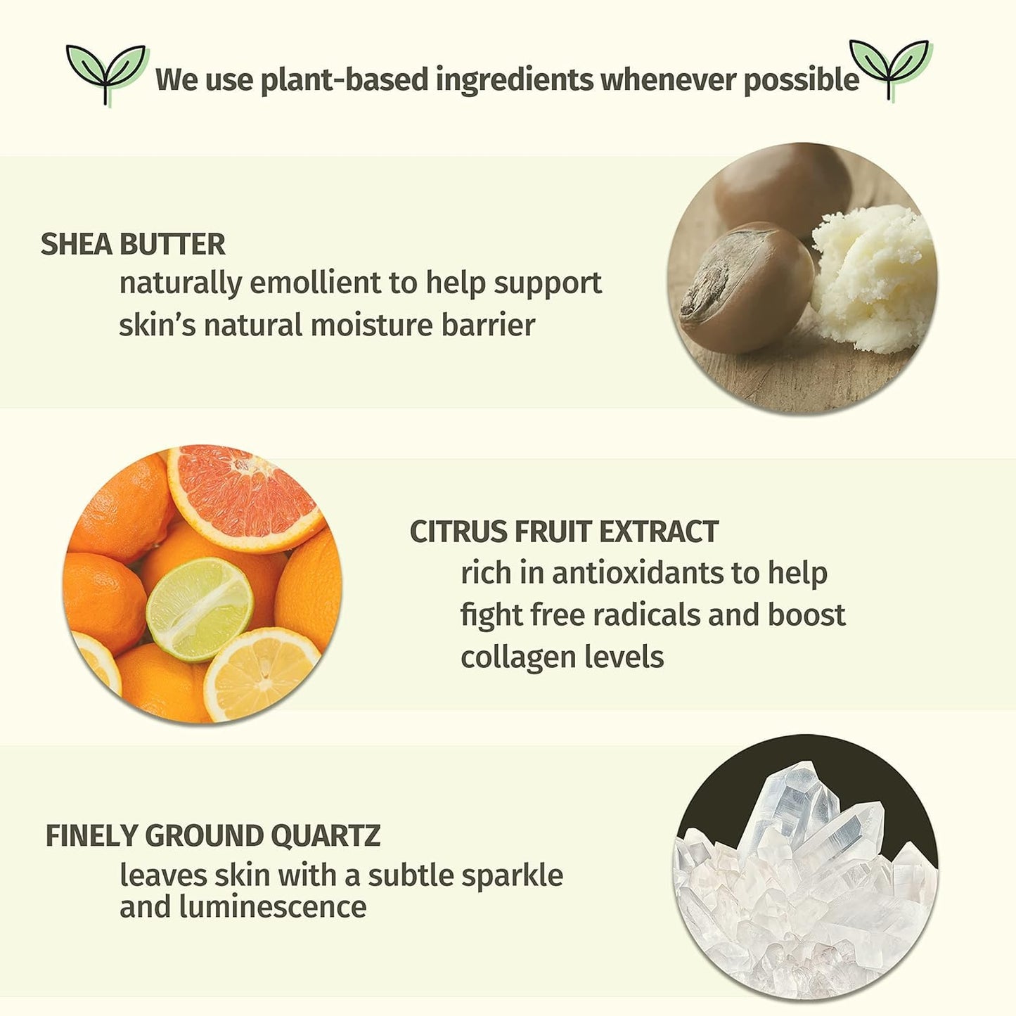 HEMPZ Body Lotion - Citrine Crystal & Quartz Daily Moisturizing Cream, Shea Butter Hand and Body Moisturizer - Hemp Extract Lotion - Skin Care Beauty & Personal Care Hempz