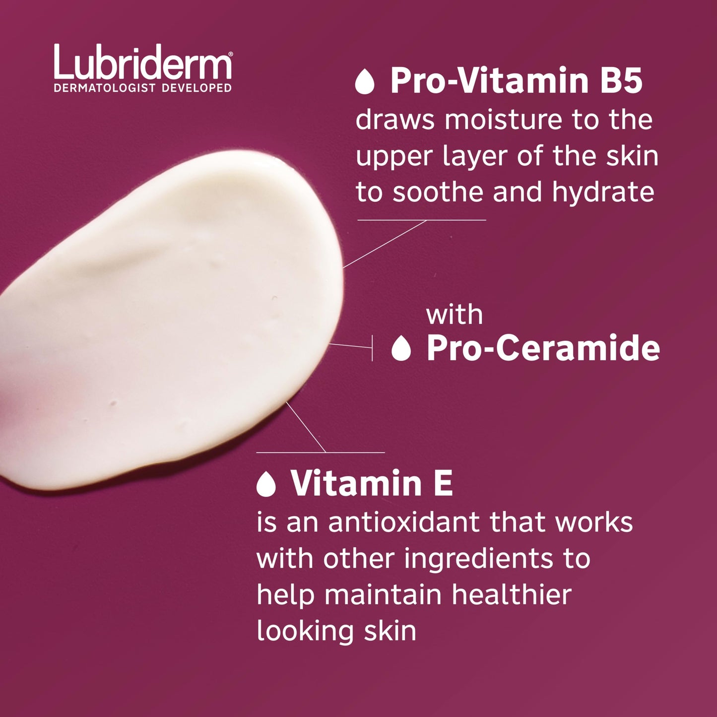 Lubriderm Advanced Therapy Body Lotion, Fragrance-Free Lotion for Extremely Dry Skin, Pro-Ceramide Hydration for Itchy, Dry, Sensitive Skin, Hand Beauty & Personal Care Lubriderm