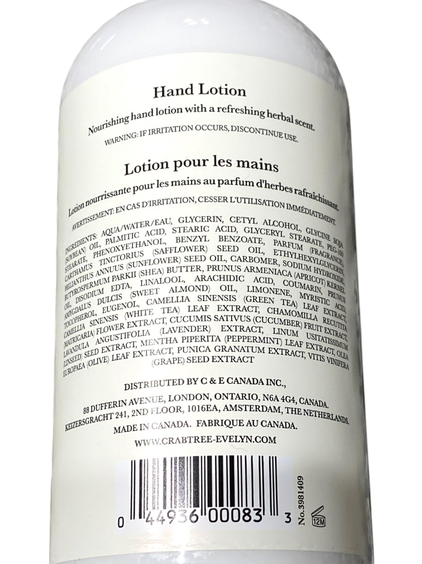 Crabtree & Evelyn Gardeners Hand and Body Lotion 16.9 fl oz Beauty & Personal Care Crabtree & Evelyn