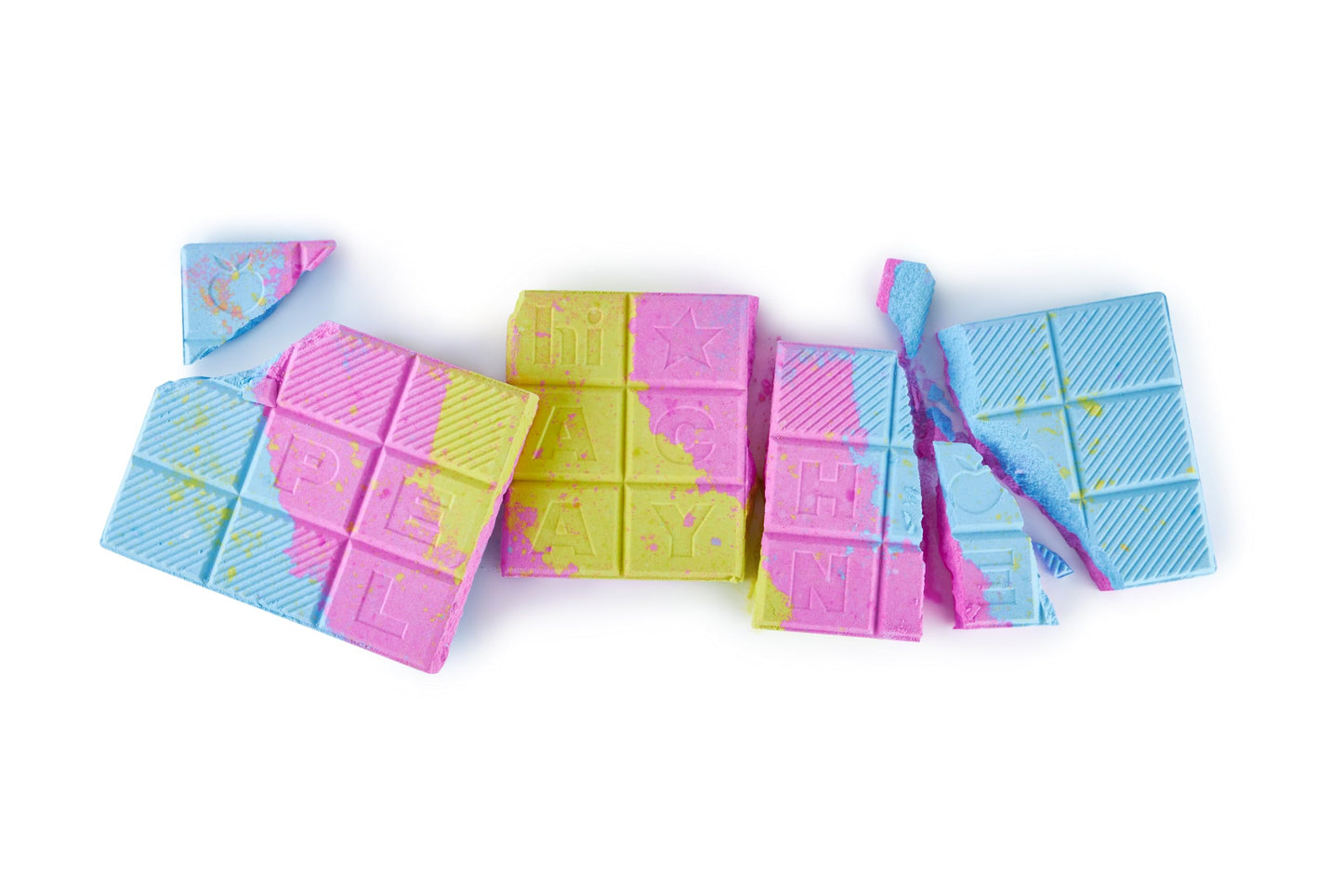 Hi Peach Layne World's Largest Bath Bomb Bar, 3.57 lb, Blue, Yellow, Pink Beauty & Personal Care Hi Peach Layne