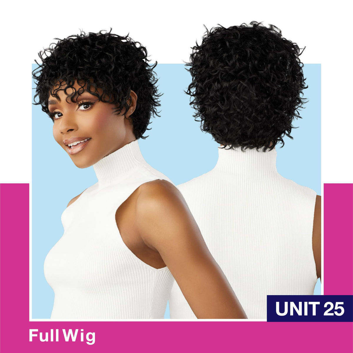 Sensationnel Dashly Wig-Unit 25, DARKRED