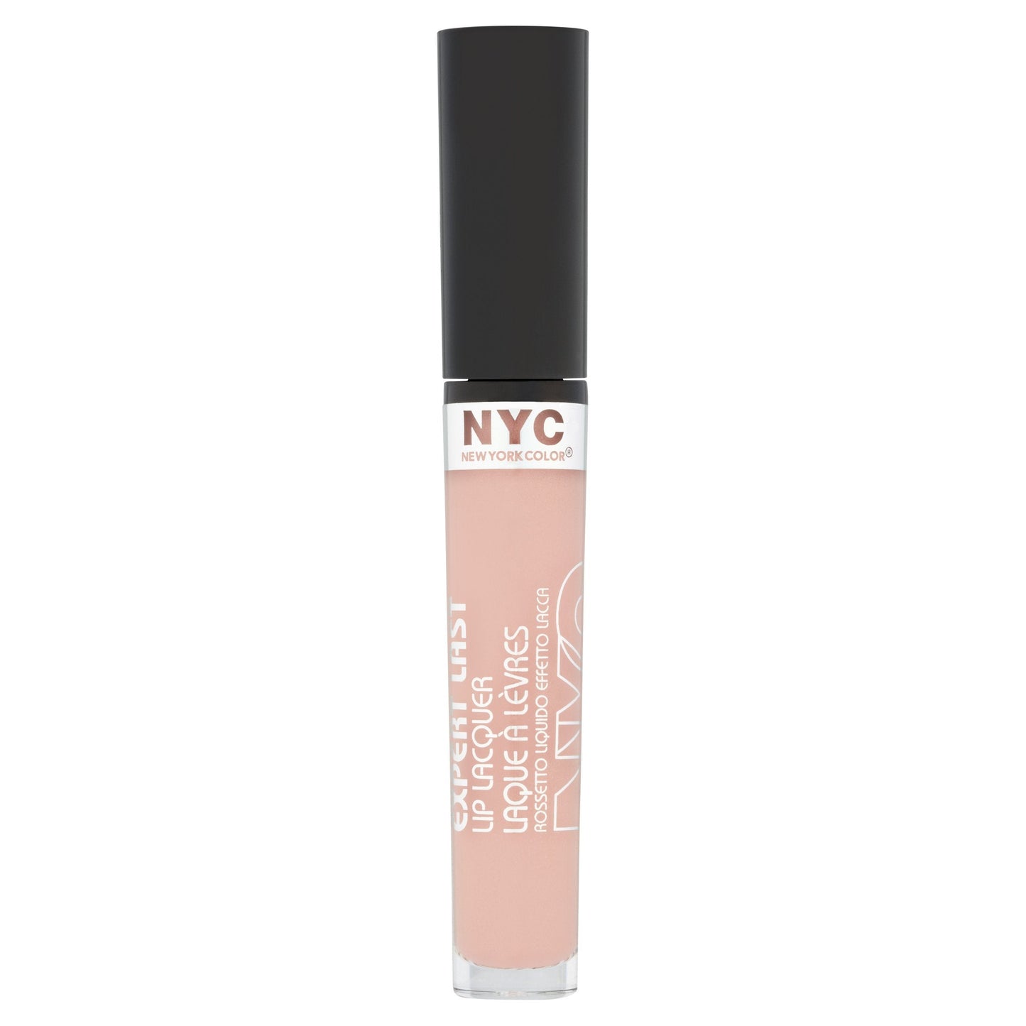 N.Y.C. New York Color Expert Last Lip Lacquer, Chelsea Cherry Blossoms, 0.15 Fluid Ounce Beauty & Personal Care NYC