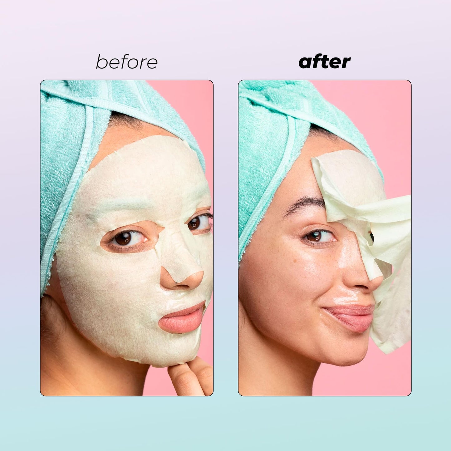 Vitamasques Face Masks Skincare Sheet Kit, 7-Pack - Juicy Collection of Triple-Layer Sheet Facial Masks - Korean Skin Care Pore Purifying Beauty & Personal Care Vitamasques