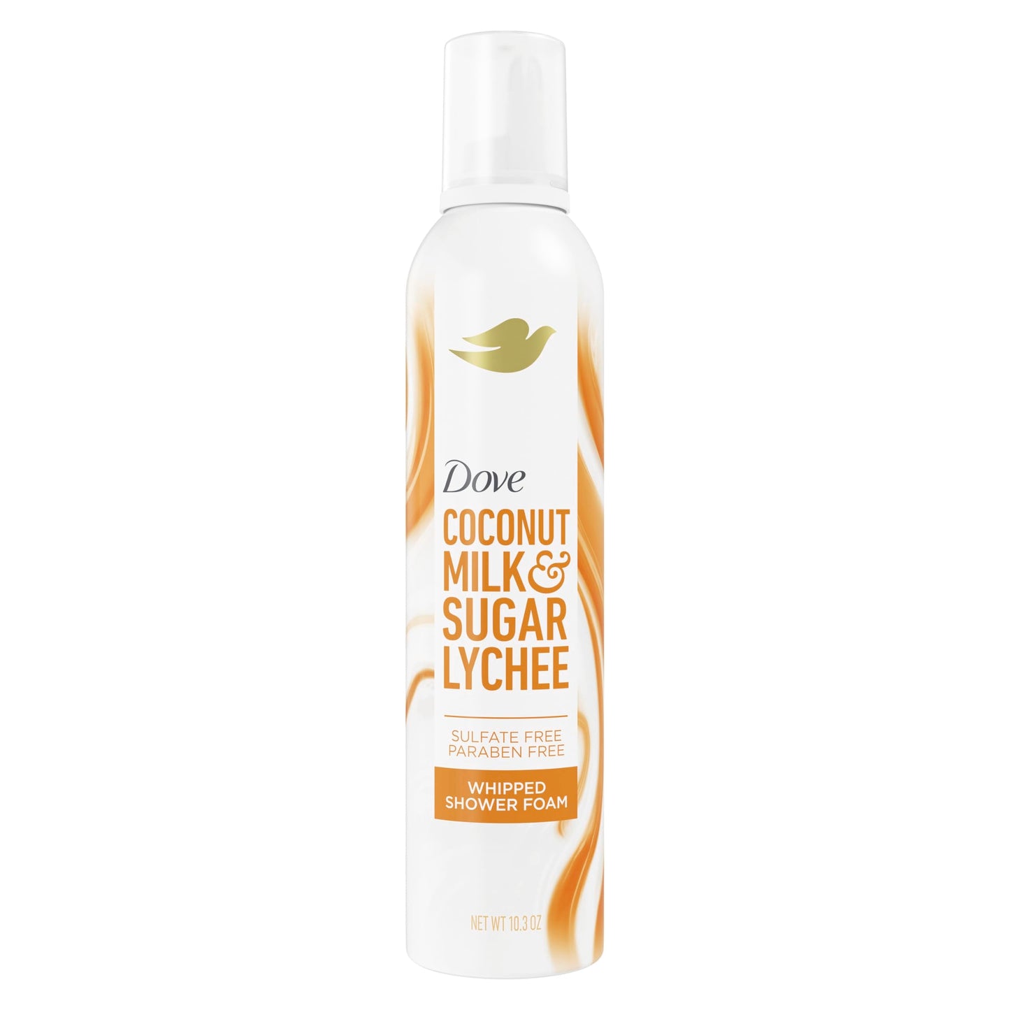 Dove Whipped Shower Foam Coconut & Lychee For Women for Hydrated & Soft Skin 10.3 OZ Beauty & Personal Care Dove