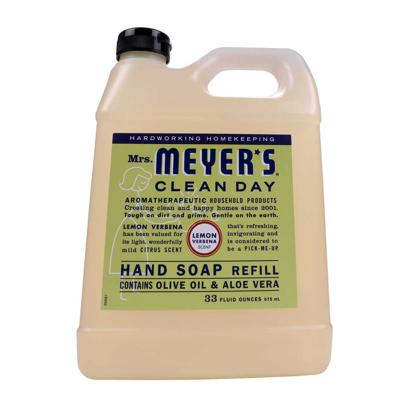 Mrs. Meyer's Clean Day Liquid Hand Soap Refill Bottle, Lemon Verbena Scent, 33 Fl oz (Pack of 2) Beauty & Personal Care Mrs. MEYER'S