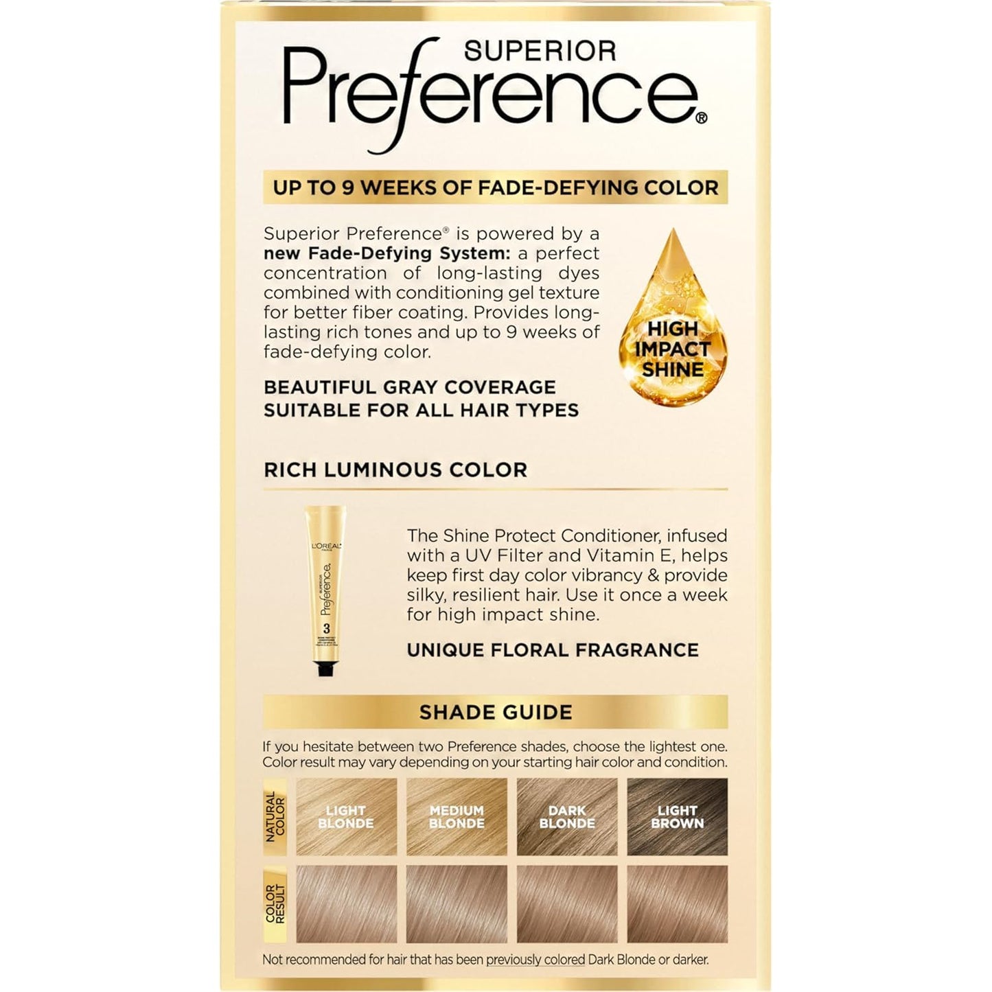 Pref Haircol 8a Size 1ct L'Oreal Preference Hair Color Ash Blonde #8a Beauty & Personal Care L'Oreal Paris