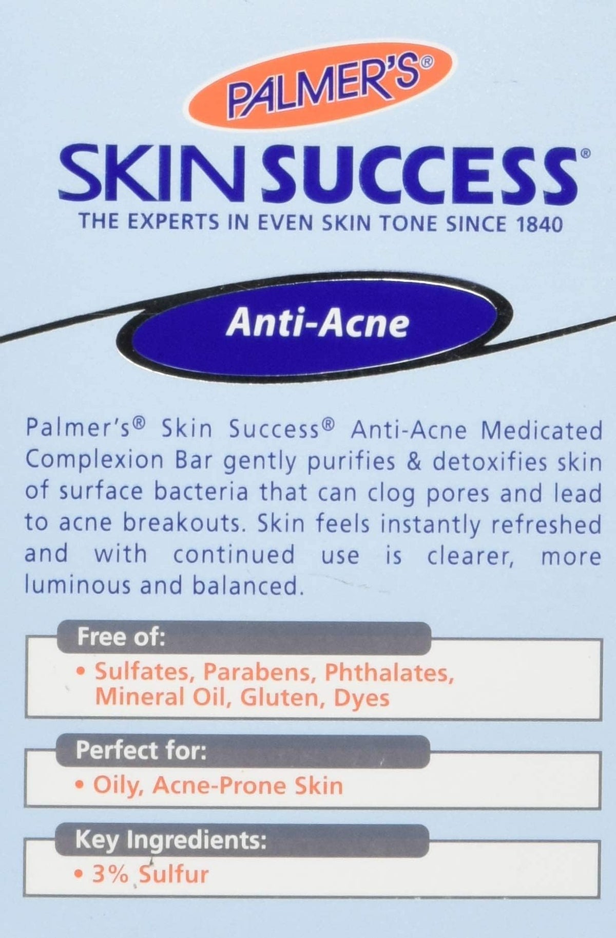 Palmer's Skin Success Eventone Medicated Complexion Bar, 3.5 Ounce Beauty & Personal Care Palmer's