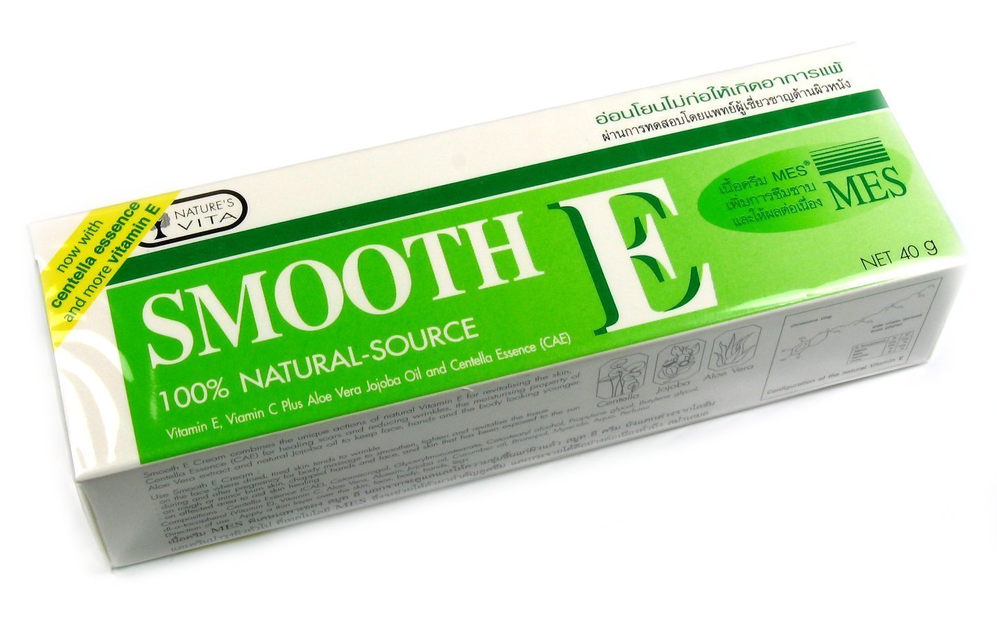 Smooth E Skin Care Cream Vitamin E & Aloe Vera 40g Beauty & Personal Care Smooth E