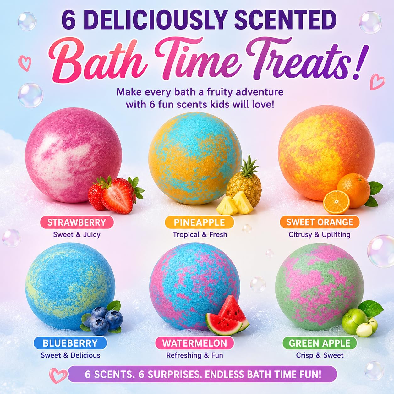 Bath Bombs for Kids with Surprise Inside, Unicorn Bath Bombs for Girls with Jewelry & Jewelry Box for Kids - Organic, Skin Moisturizing, Natural Beauty and Personal Care Mineral Me California