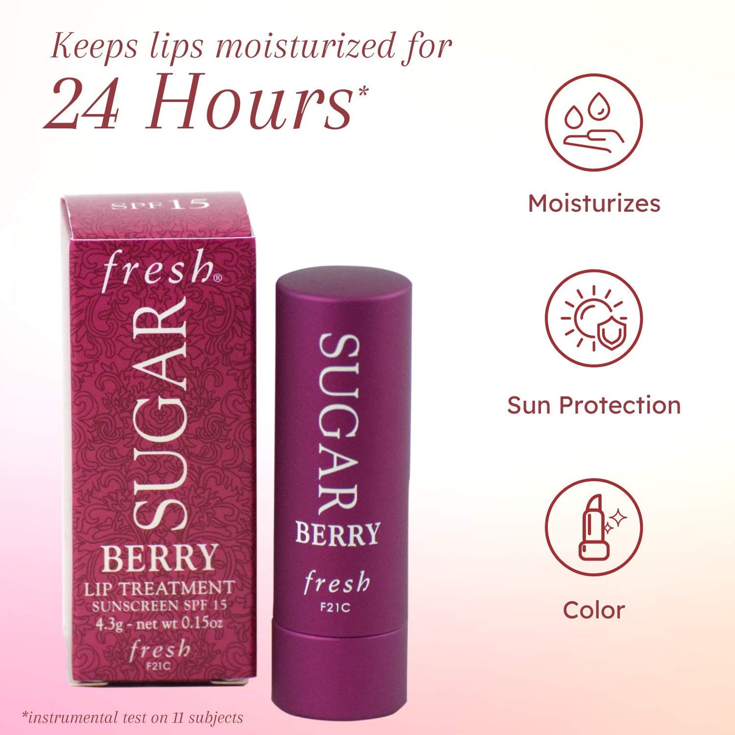 Fresh Sugar Lip Treatment SPF 15, 0.15 Ounce Beauty & Personal Care Fresh