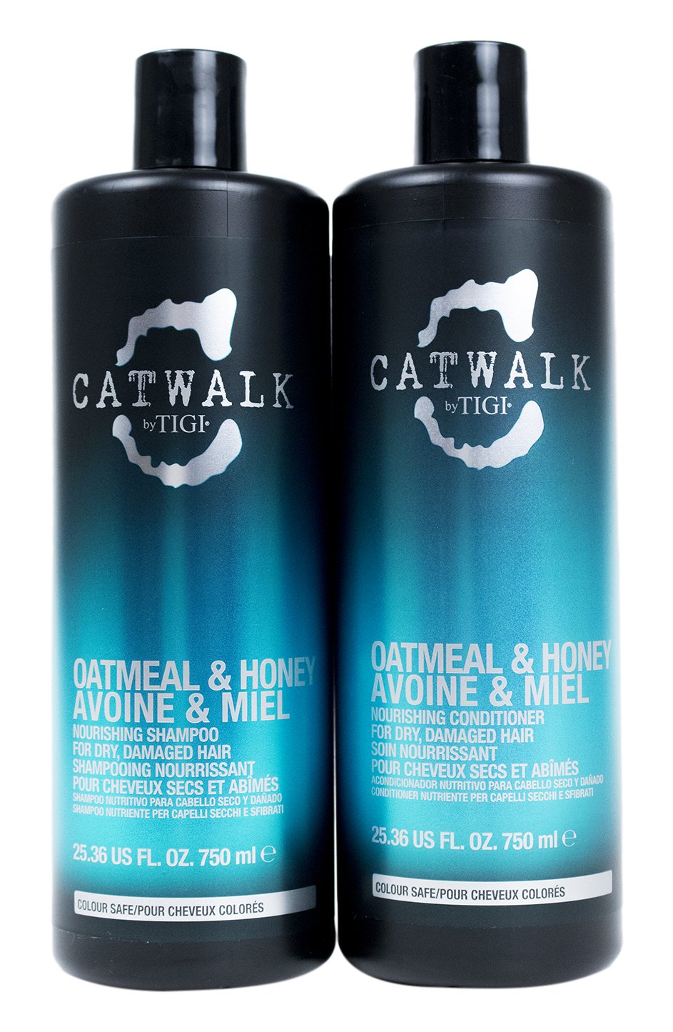 TIGI Catwalk Shampoo and Conditioner, Oatmeal & Honey, 25.36 Oz With Pumps Beauty & Personal Care CATWALK by TIGI