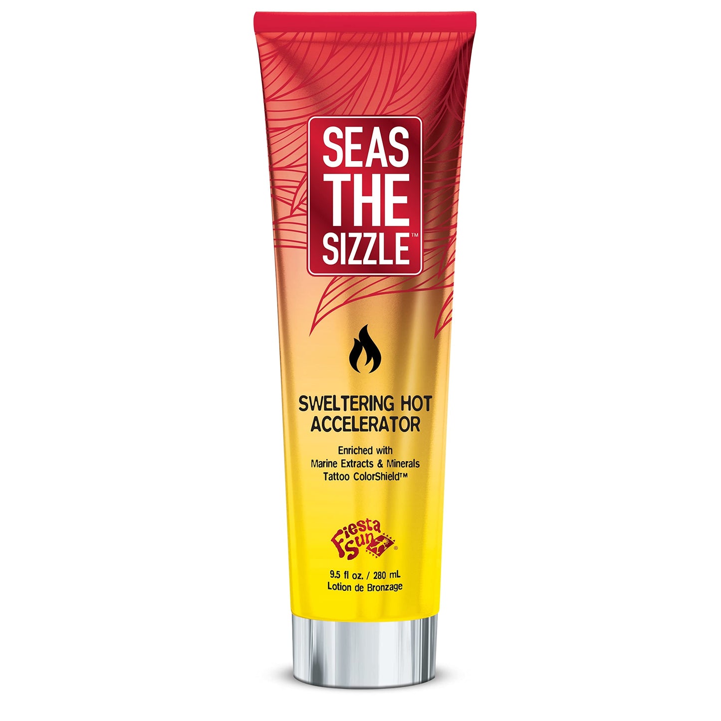 Fiesta Sun Seas The Sizzle Sweltering Hot Accelerator Tingle (280ml), Orange Beauty & Personal Care Fiesta Sun