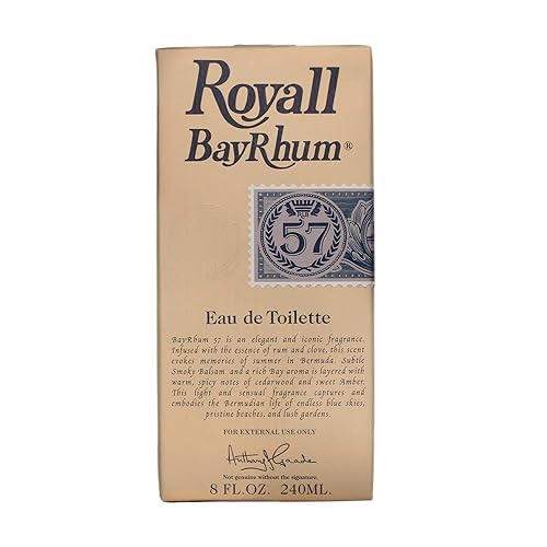Royall Fragrances Bayrhum 57 Eau De Toilette 8 Oz/ 240 Ml - Splash for Men By 8 Fl Oz Beauty & Personal Care ROYALL LYME