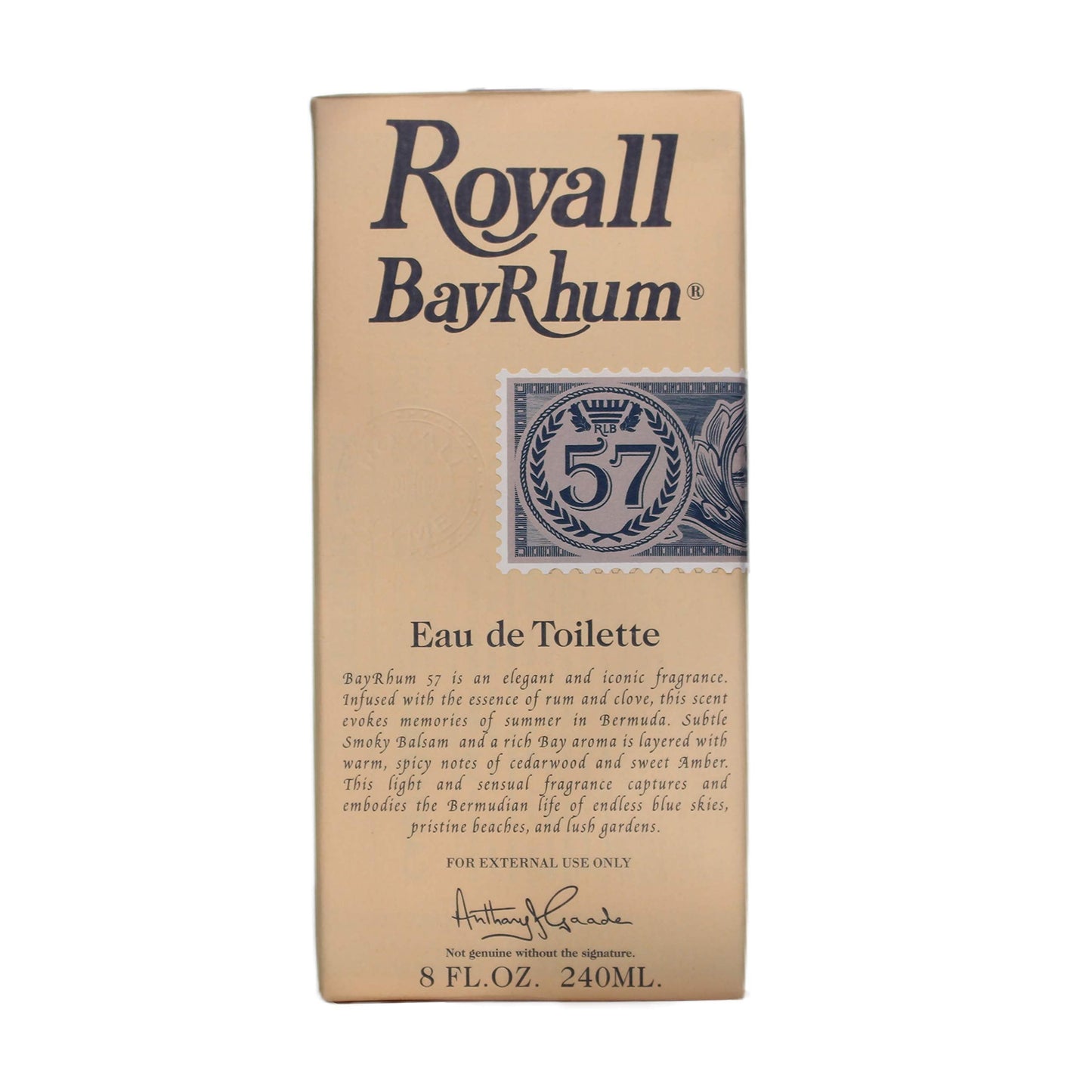 Royall Fragrances Bayrhum 57 Eau De Toilette 8 Oz/ 240 Ml - Splash for Men By 8 Fl Oz Beauty & Personal Care ROYALL LYME