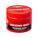 Red by Kiss Hold Locking Gel Ultimate Hold for Thin Locs & Twists, Hydrating, Conditioning, Non-Frizz, Non-Flaking, No Build-Up, Enriched Beauty & Personal Care Red by Kiss