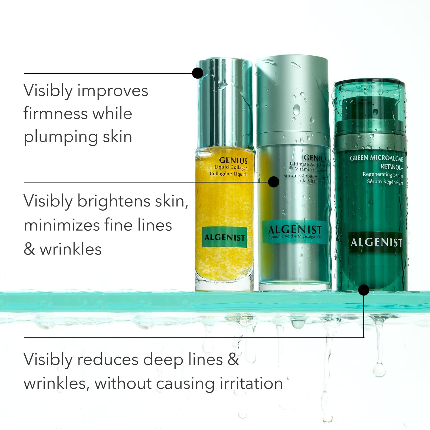 Algenist Green Microalgae Retinol+ Regenerating Serum - Gentle Anti Aging Retinol Face Serum with Time Release Retinol, AHA BHA PHA - Helps Improve Beauty & Personal Care Algenist