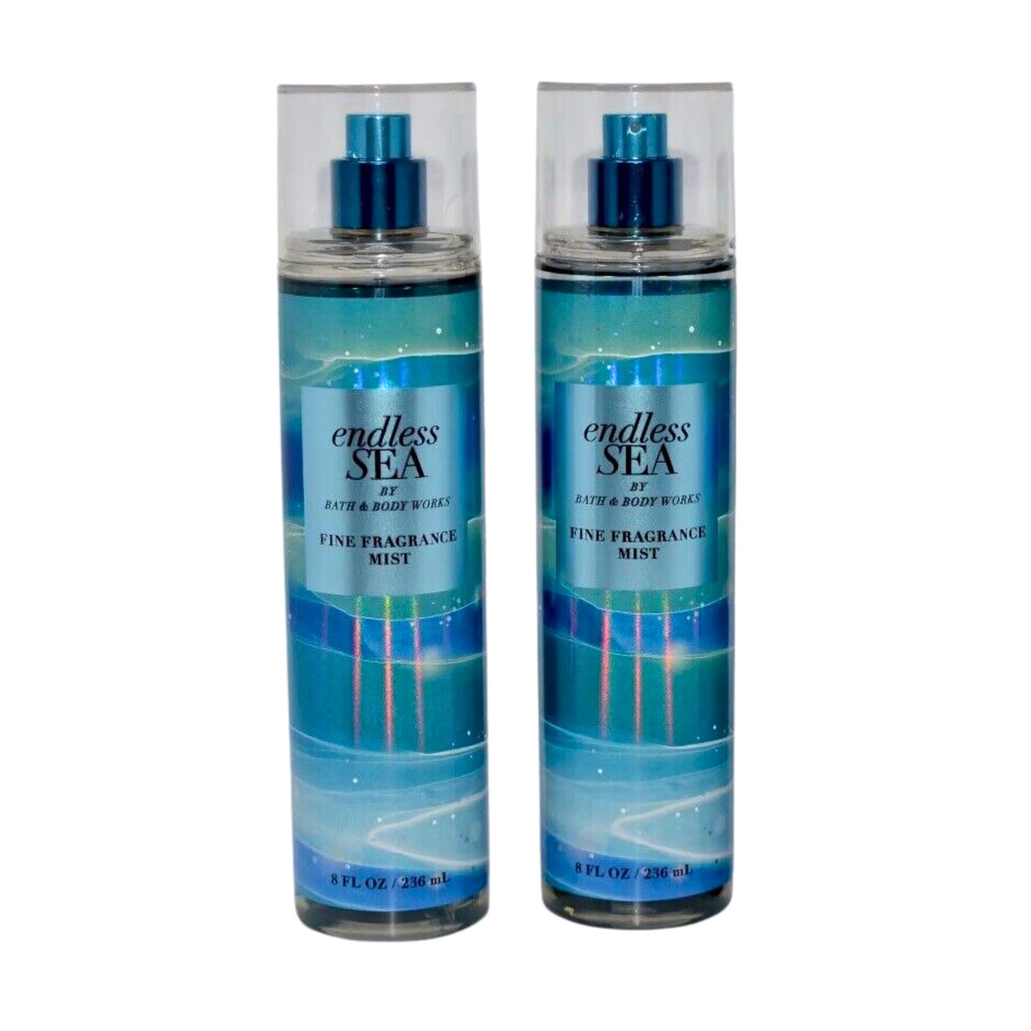 Bath & Body Works Fine Fragrance Mists, Set of 2, 8oz Each Bottle (Endless Sea) Beauty & Personal Care TEPOTZ