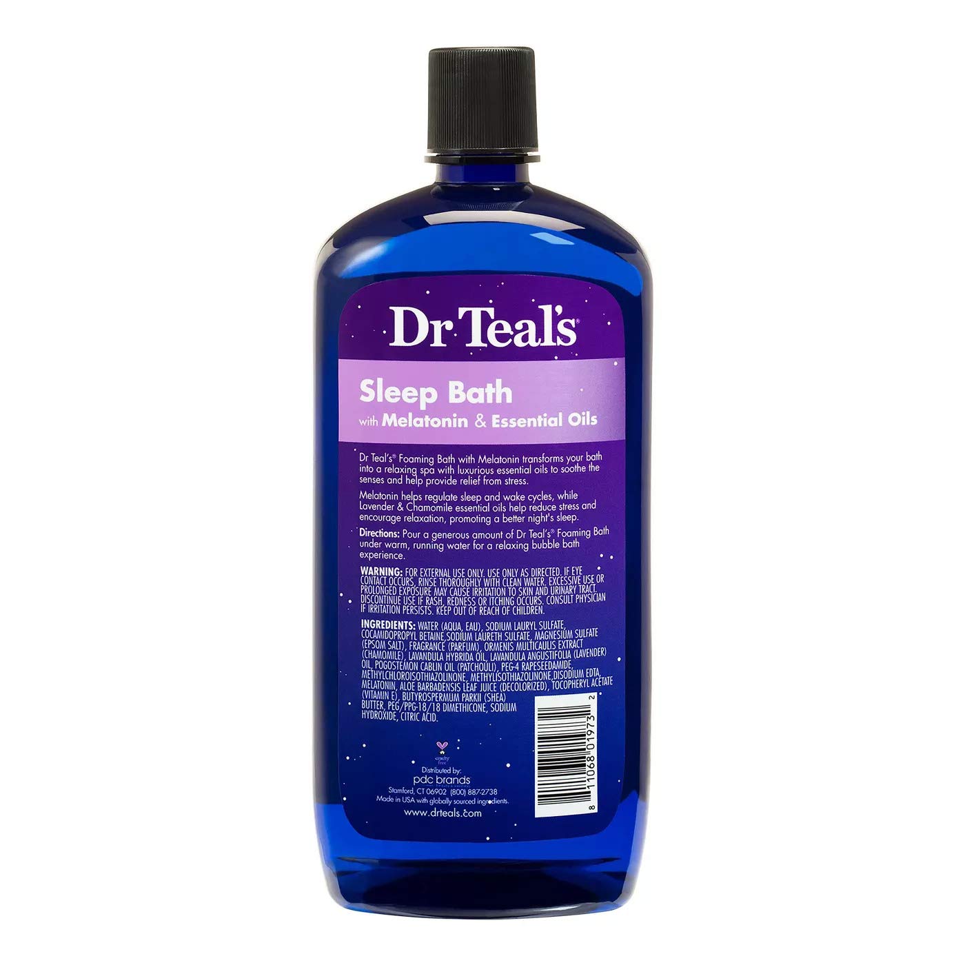 Dr. Teals Foaming Bath Variety Gift Set (2 Pack, 34oz Ea) Shea Butter & Almond Oil, Melatonin Sleep Bath - Essential Oils Blended with Pure Epsom Salt Beauty and Personal Care Dr Teal's