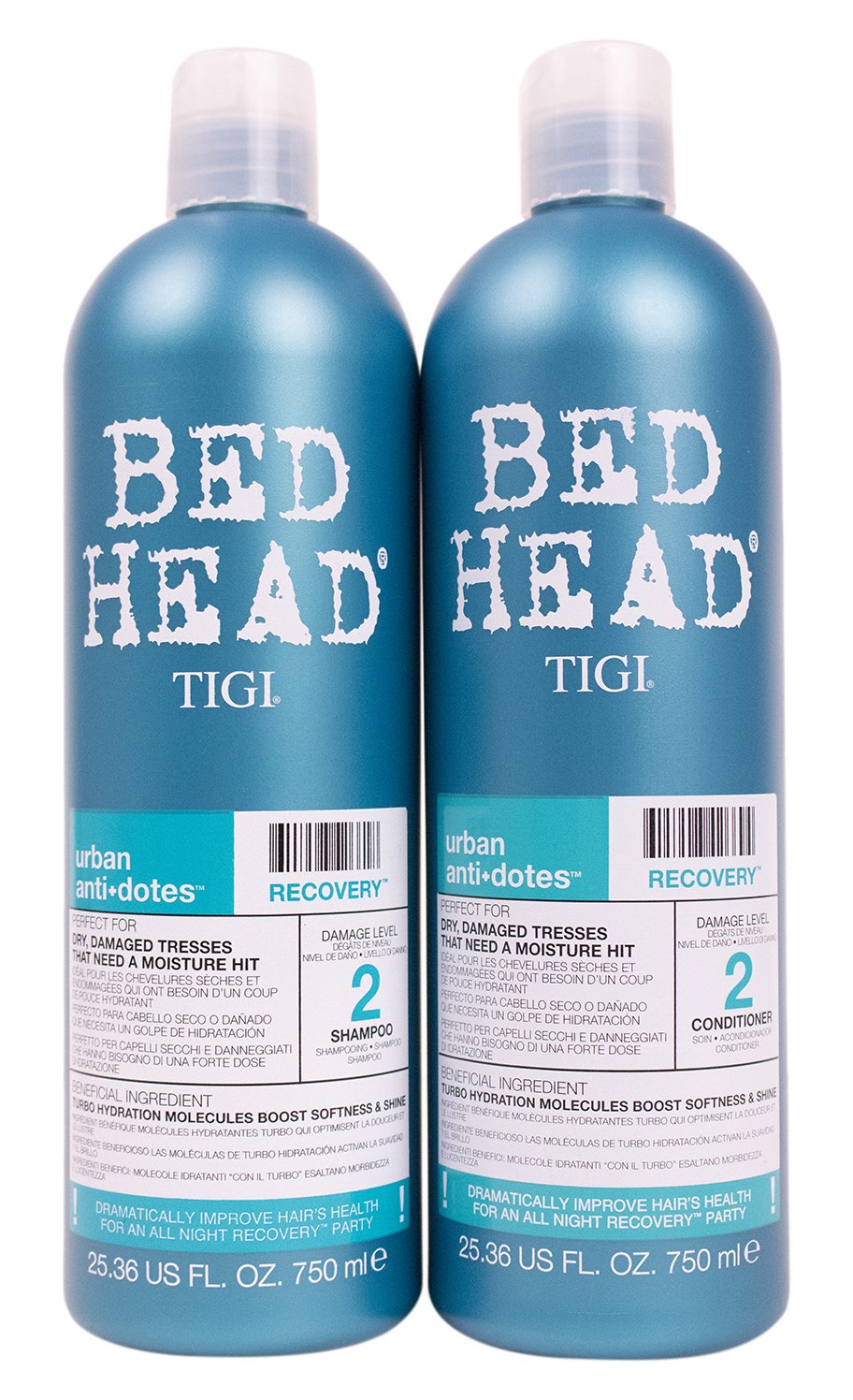 Bed Head Shampoo and Conditioner, Urban Antidotes Recovery, 25.36 Fl Oz (Pack of 2) Beauty & Personal Care Bed Head