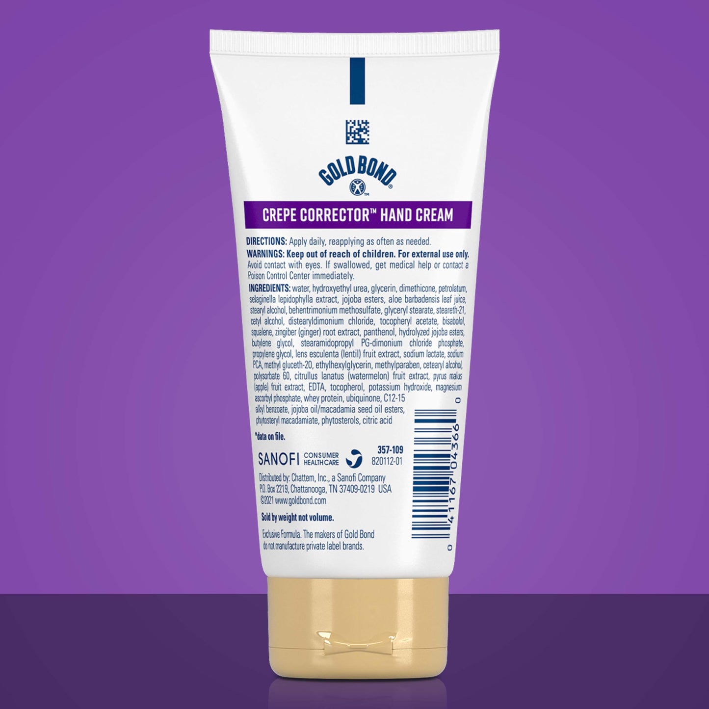 Gold Bond Age Renew Crepe Corrector Hand Cream, Replenishing & Smoothing Formula, 3 oz. Beauty and Personal Care Gold Bond