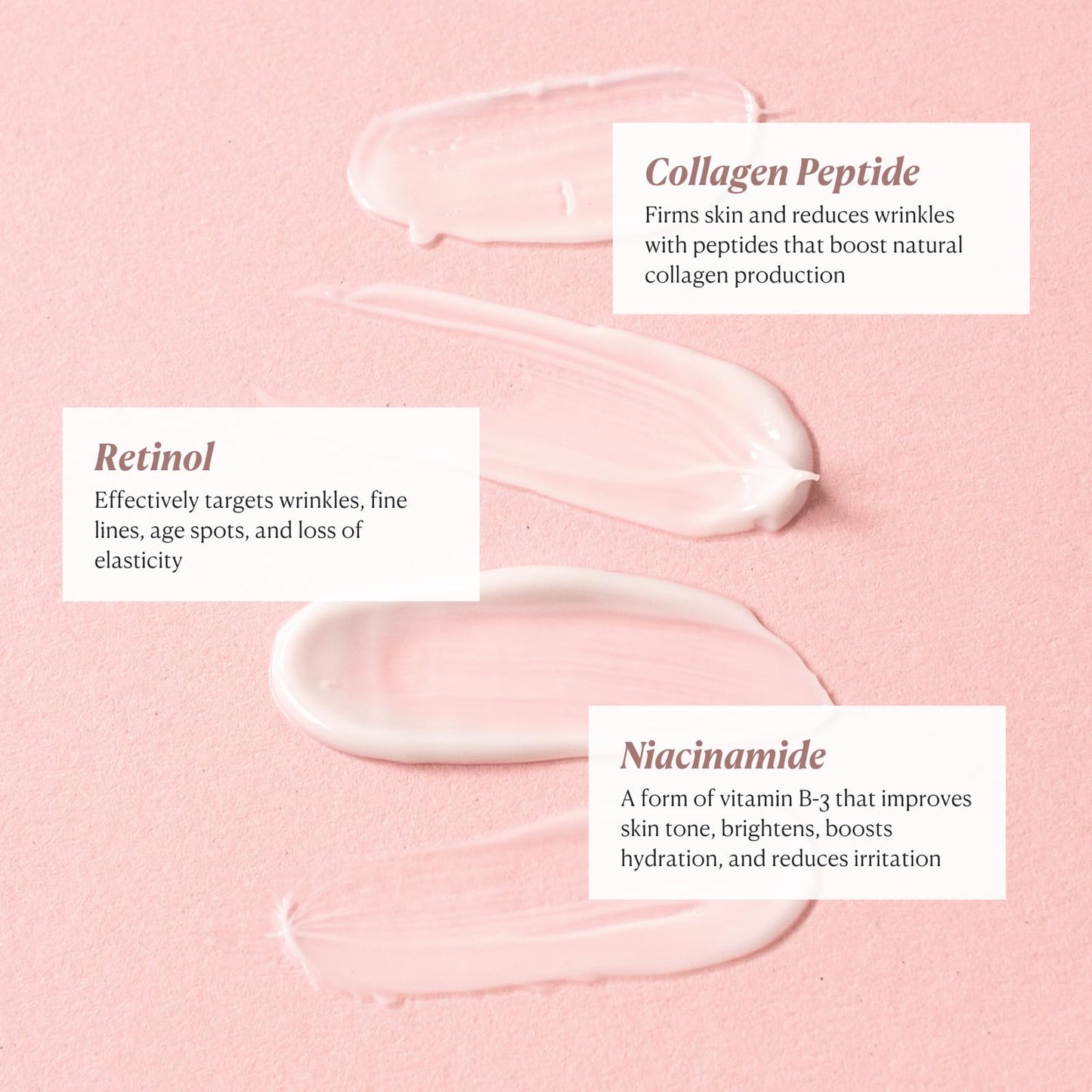 Nakery Beauty Retinol Cream with Collagen and Hyaluronic Acid, Anti Aging Moisturizer for Wrinkles, Face Treatment for All Skin Types, Day and Night Beauty & Personal Care Nakery