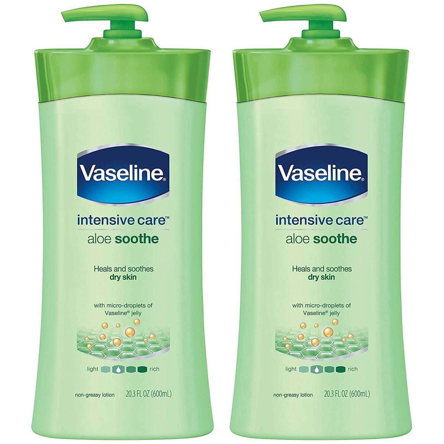 Vaseline Intensive Care Aloe Soothe Lotion 20.3 Oz (pack of 2) Beauty & Personal Care Vaseline