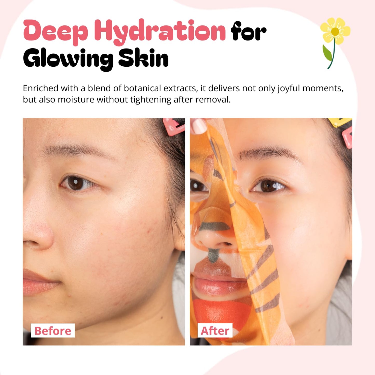 Epielle Character Face Mask Fuzzy Friends 6 Pack, Fun & Effective Korean Skin Care, Spa Party Favors, Stocking Stuffers, Birthday Gifts for Women Beauty & Personal Care Epielle