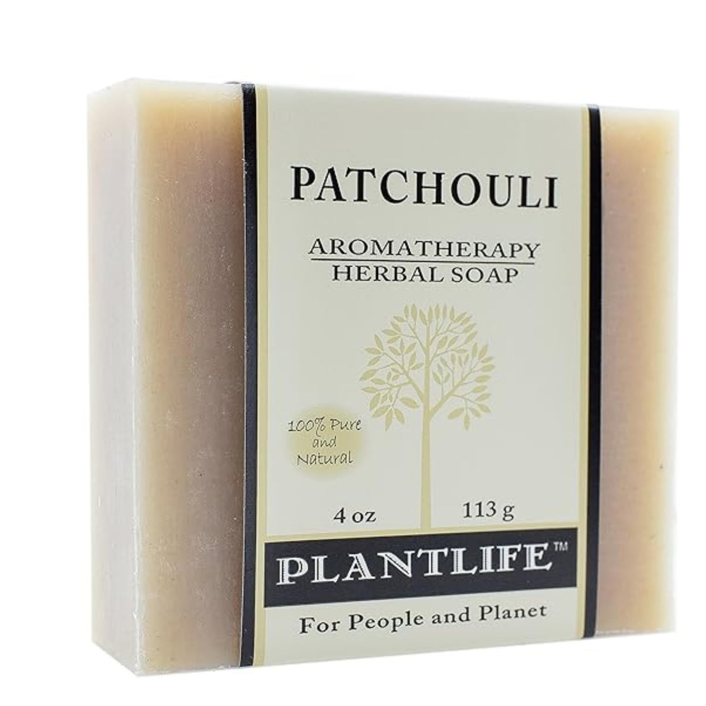 Plantlife Frankincense, Sandalwood, and Patchouli Bar Soap Bundle of 3 - Moisturizing and Soothing Soap for Your Skin, Handcrafted Using Plant-Based Beauty & Personal Care Plantlife