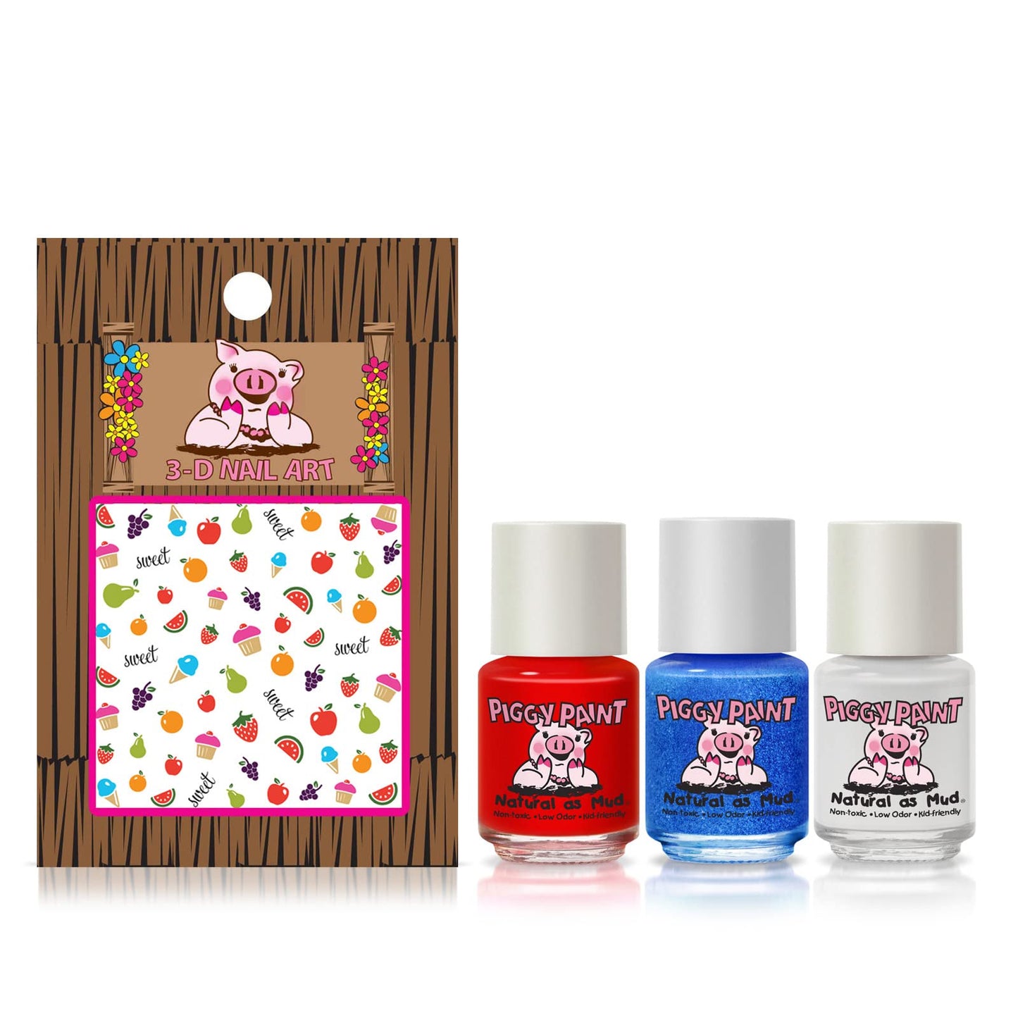 PIGGY PAINT 100% Non-toxic Girls Nail Polish - Safe, Chemical Free Low Odor for Kids, U.S. of YAY! Beauty & Personal Care Piggy Paint