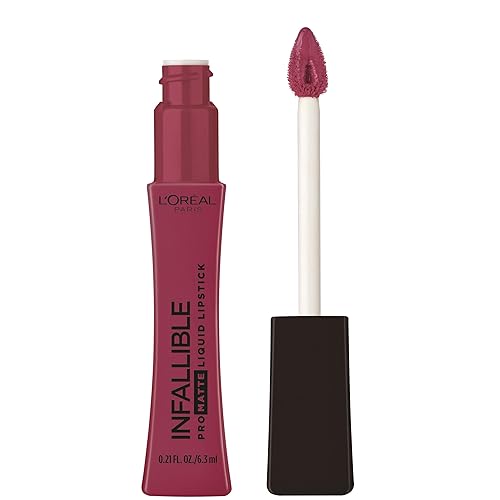 L’Oréal Paris Infallible Pro Matte Liquid Lipstick, Long-Lasting Intense Matte Color, Up to 16HR Wear, highly pigmented, full coverage liquid Beauty & Personal Care L'Oreal Paris