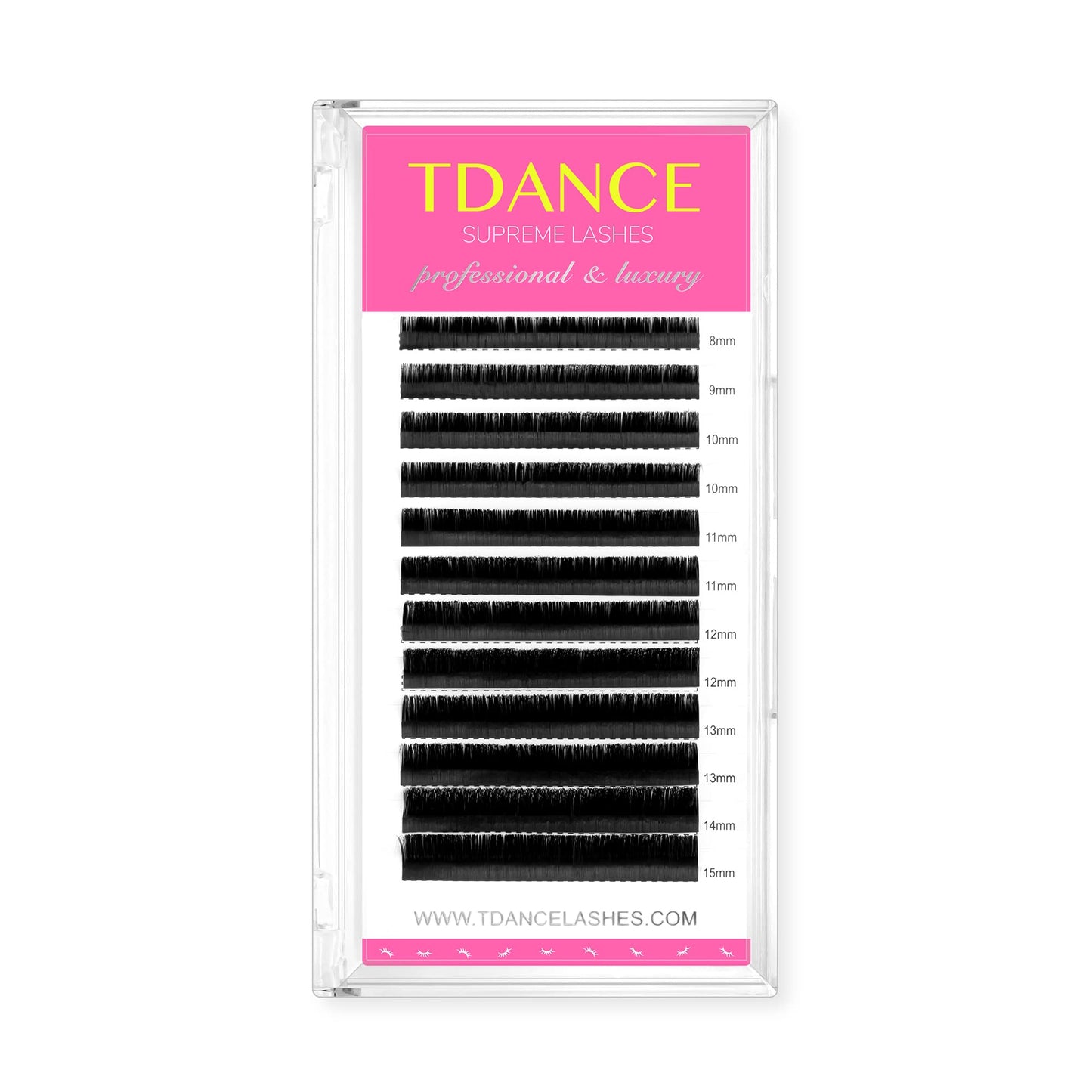 TDANCE Lash Extension Matte Black Eyelash Extension C CC D DD J B L Curl Volume & Classic Lash Extensions 0.03-0.18mm Thickness Professional Salon Beauty & Personal Care TDANCE
