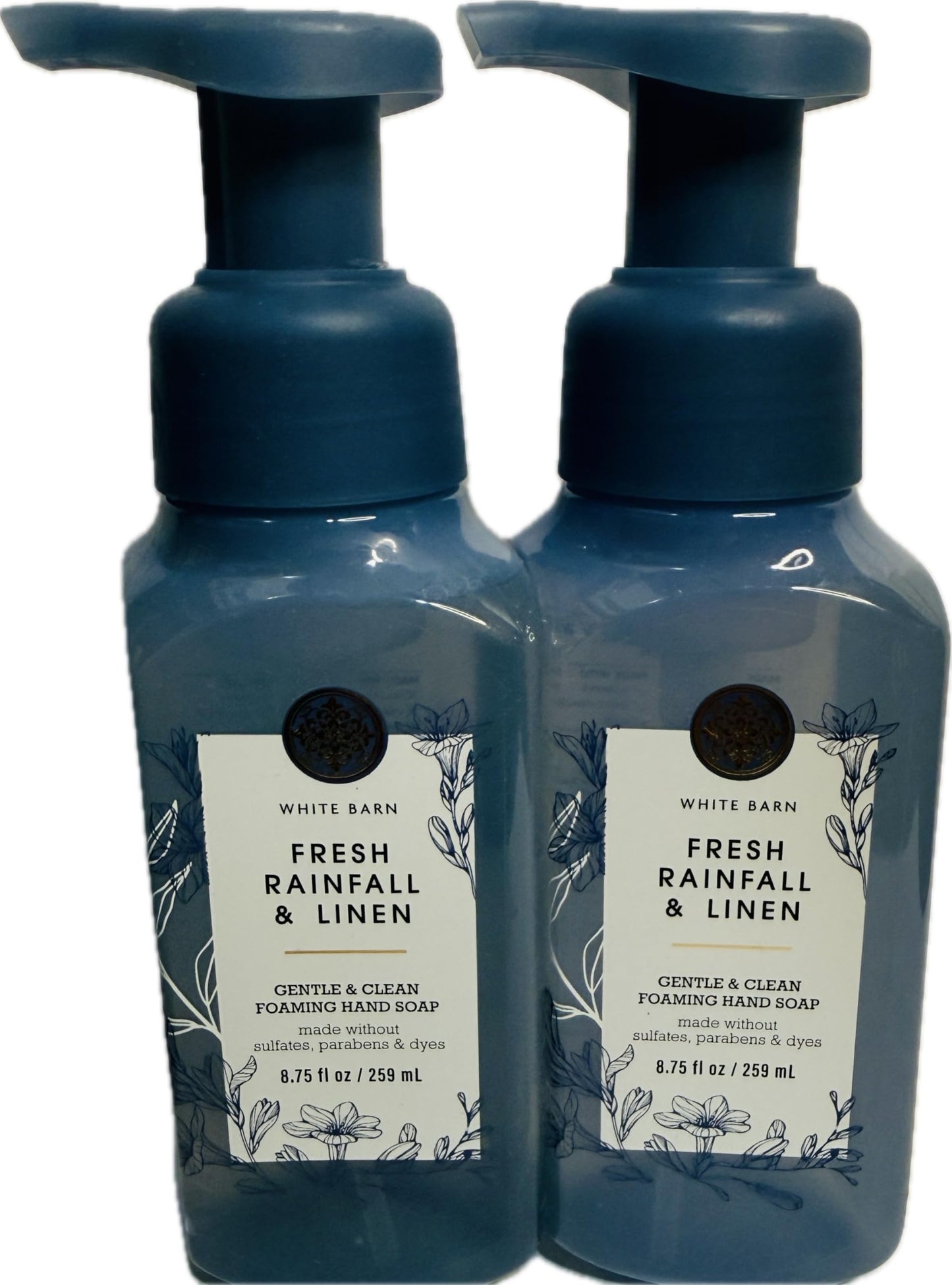 Bath and Body Works Fresh Rainfall & Linen Gentle & Clean Foaming Hand Soap Pack of 2 Beauty & Personal Care Bath & Body Works