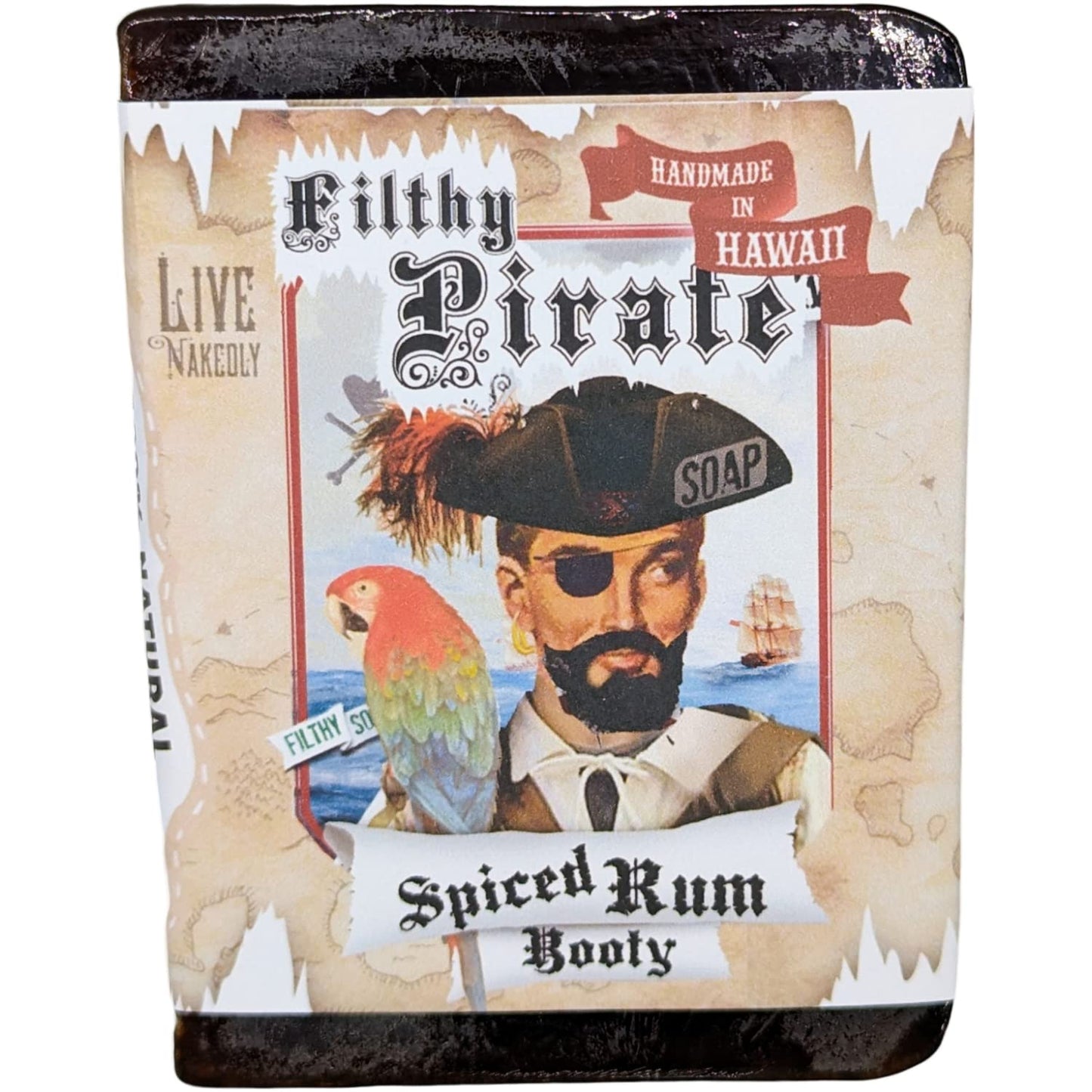 Filthy Farmgirl Filthy Pirate Spiced Rum Booty Soap Beauty & Personal Care Filthy Farmgirl