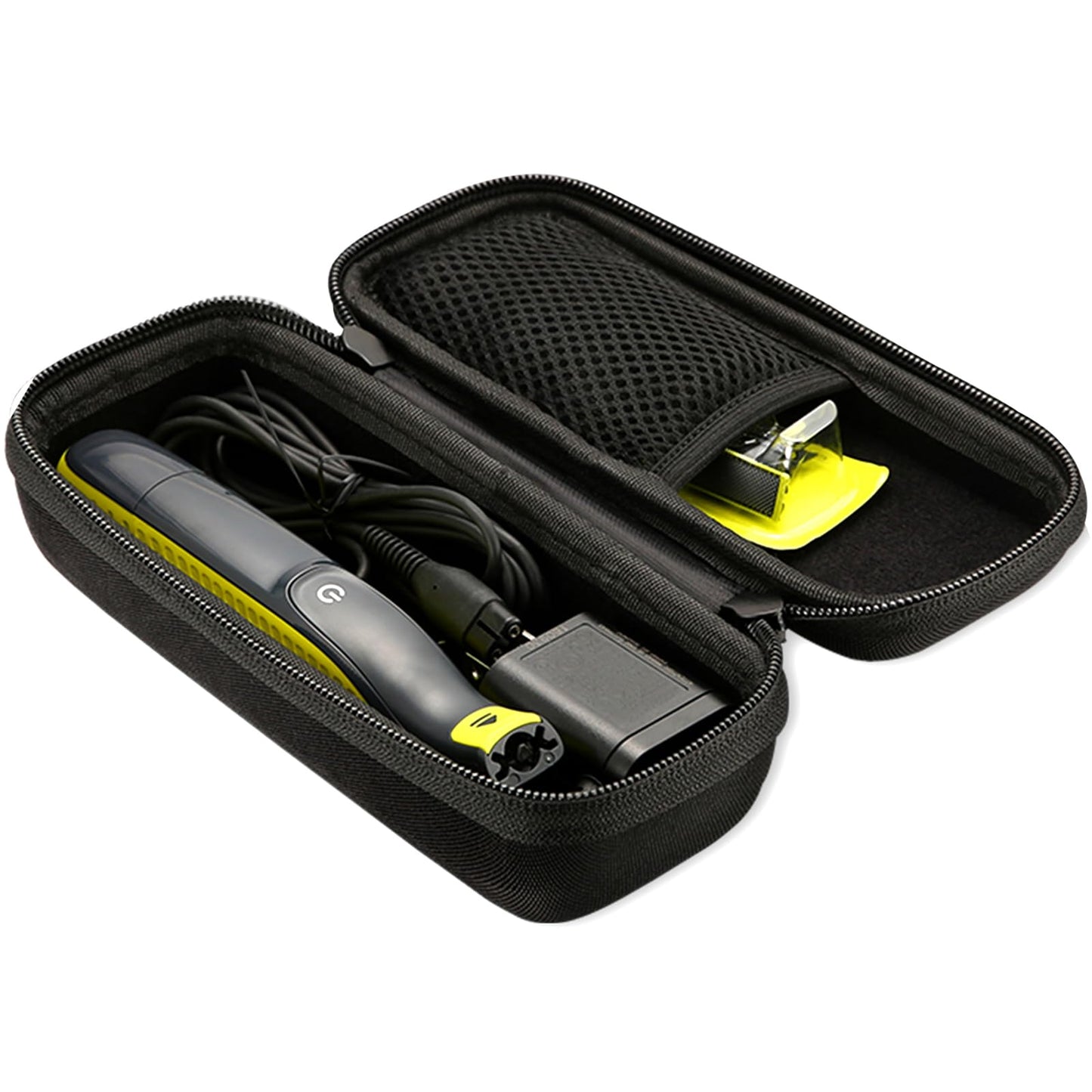 ProCase Hard Case for Electric Trimmer and Shaver, Travel Organizer Carrying Bag for QP2520 QP2530 QP2620 QP2630 -Black Beauty and Personal Care ProCase