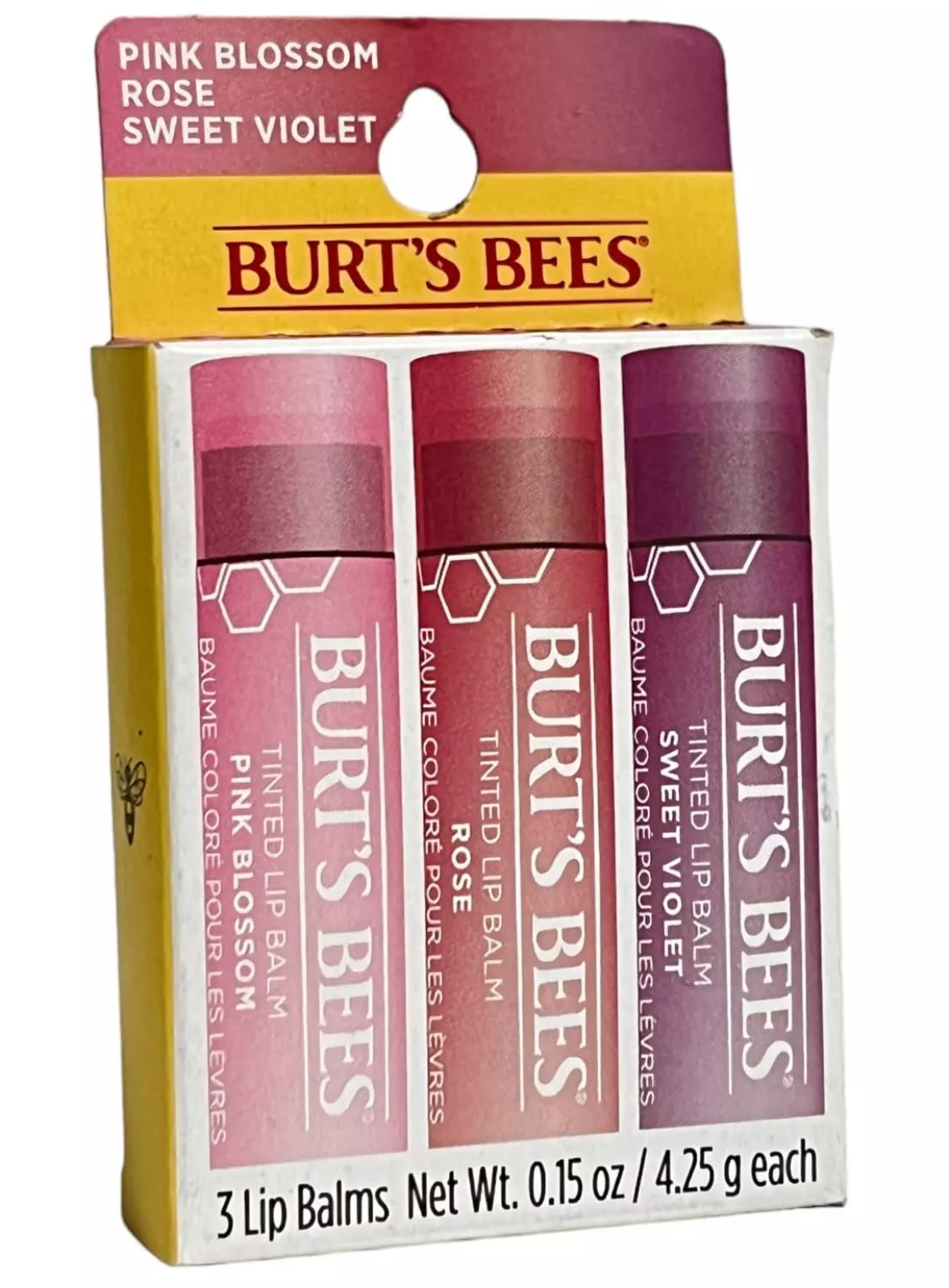 Burt's Bees Tinted Lip Balm, 3 Count (Pack of 1) Beauty and Personal Care Burt's Bees