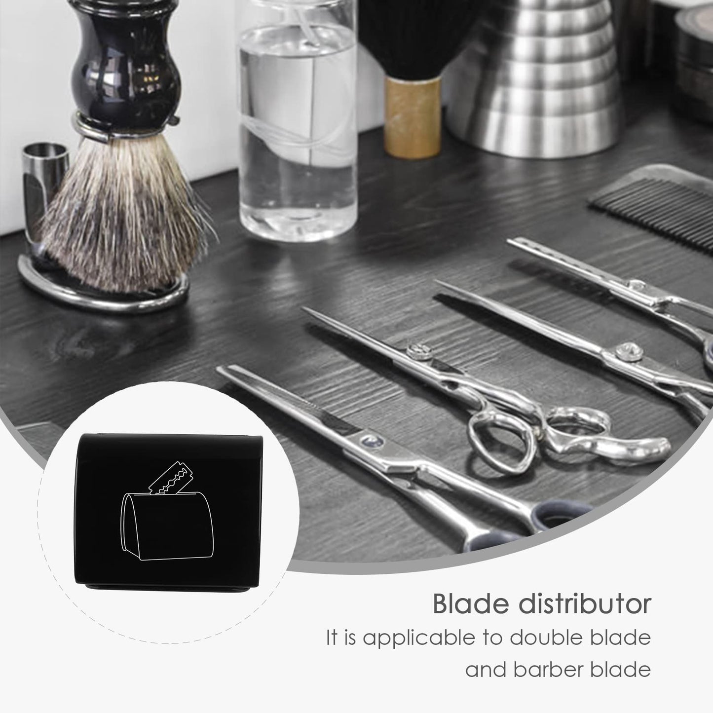 Linkidea 4 Pack Razor Blade Disposal Container, Safety Razor Blade Bank, Safe Razor Metal Disposal Case for Storing Used Wasted Blades (Black) Beauty and Personal Care Linkidea