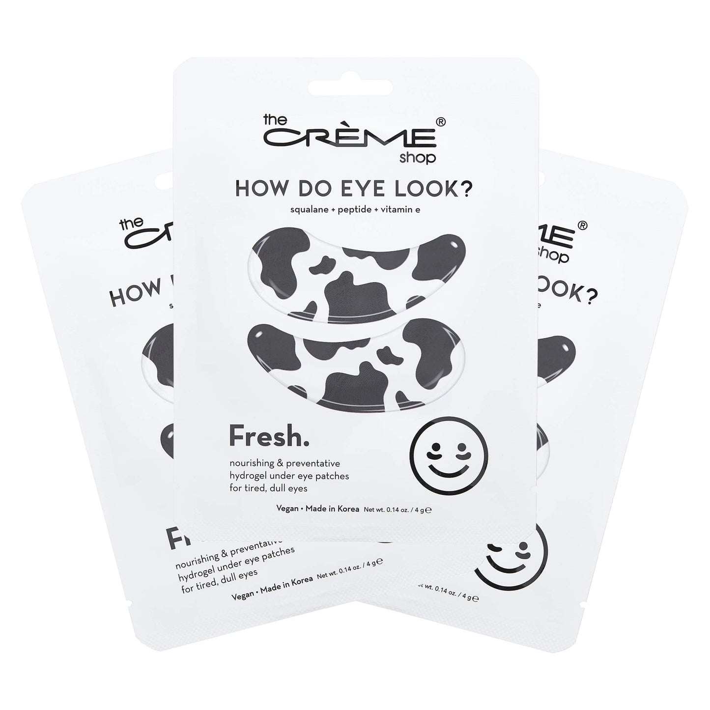 The Crème Shop | How Do Eye Look? Hydrogel Under Eye Patches (Fresh) - 3 Pack Beauty & Personal Care The Crème Shop