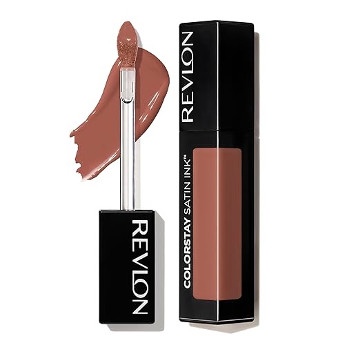 Revlon ColorStay Satin Ink Liquid Lipstick, Longwear Rich Lip Colors, Formulated with Black Currant Seed Oil, 002 Wild Ride, 0.17 fl oz Beauty & Personal Care REVLON