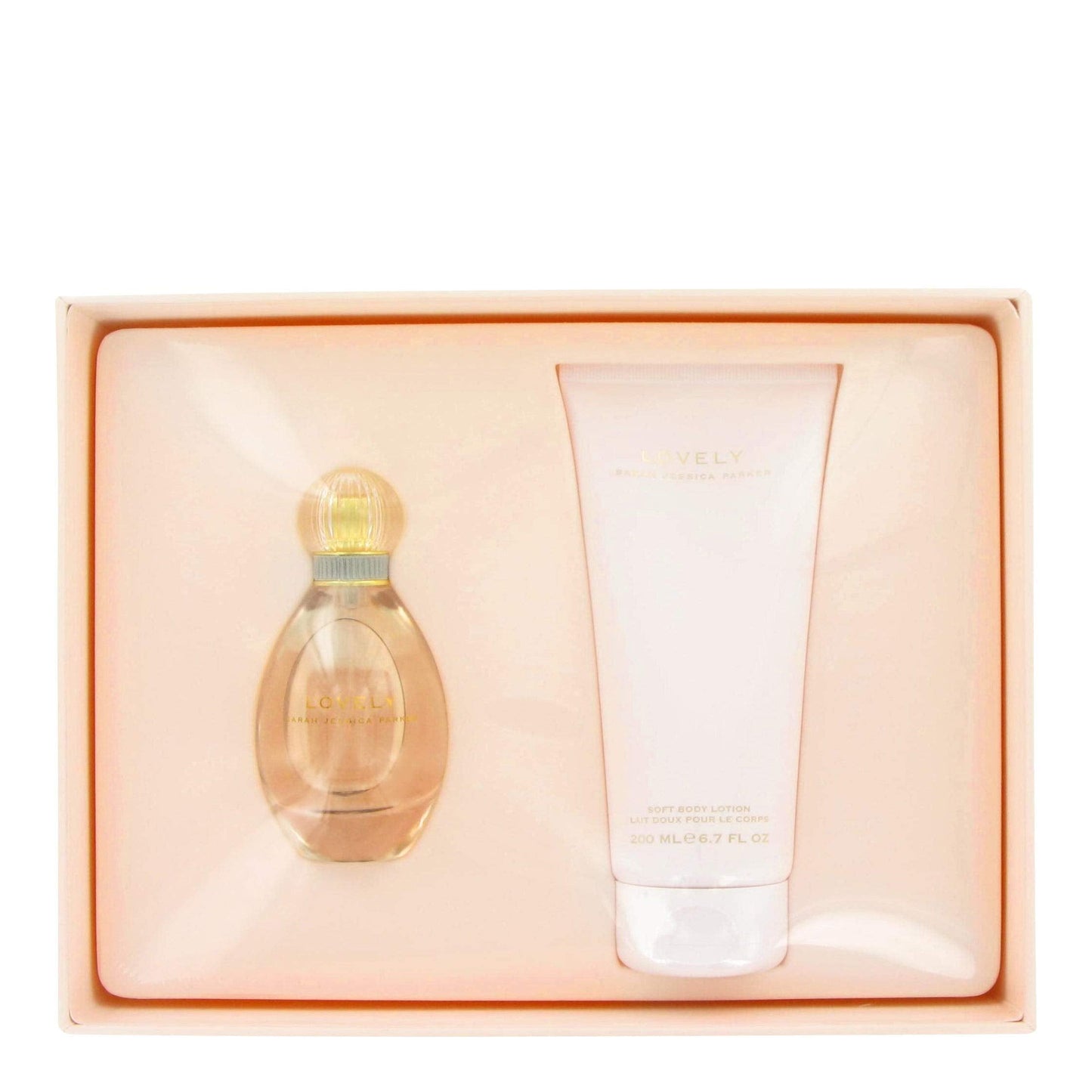 Lovely by Sarah Jessica Parker Gift Set - 1.7 oz Eau De Parfum Spray + 6.7 oz Body Lotion for Women Beauty & Personal Care Sarah Jessica Parker