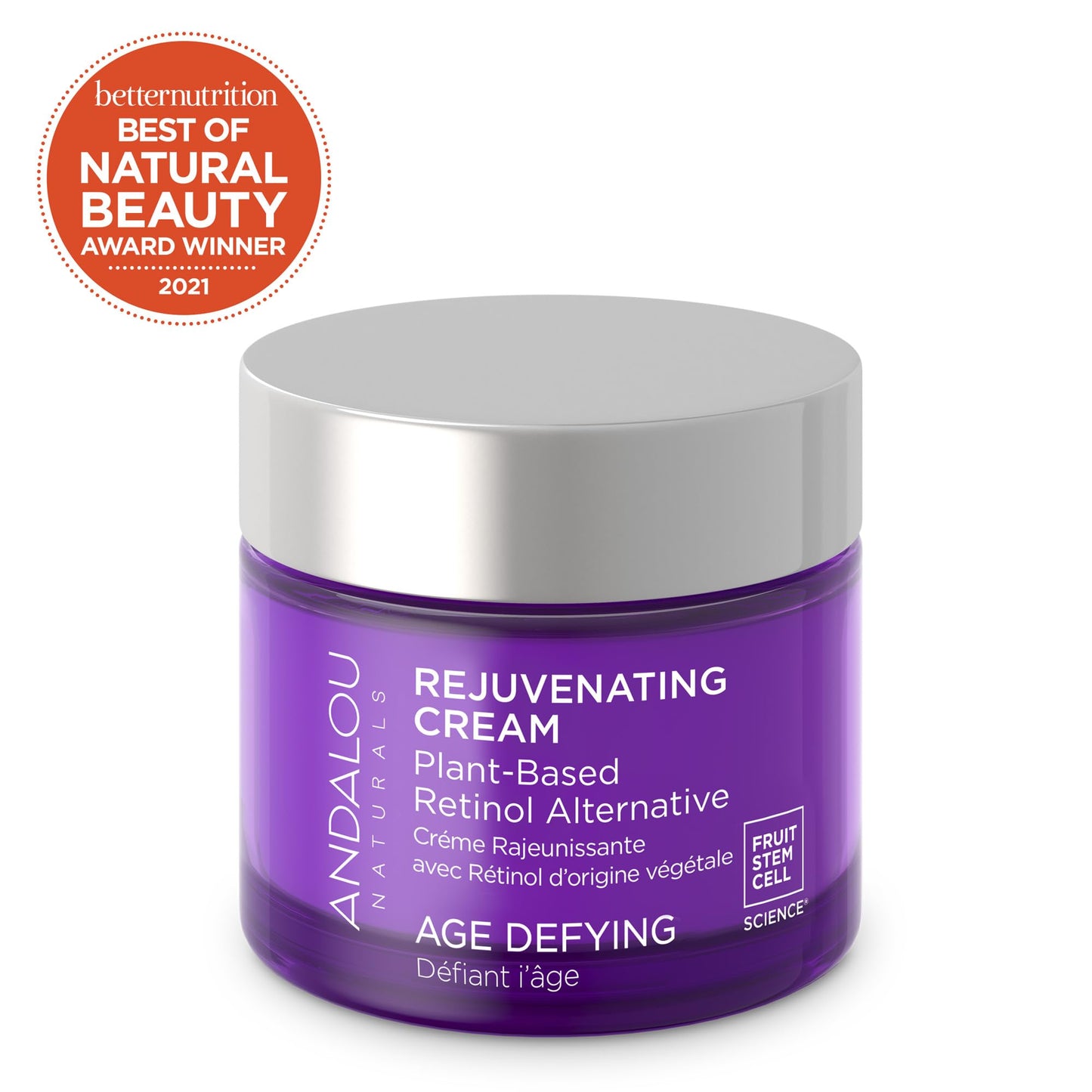 Andalou Naturals Age Defying Plant-Based Retinol Alternative Cream, 1.7 Ounce Beauty & Personal Care Andalou Naturals